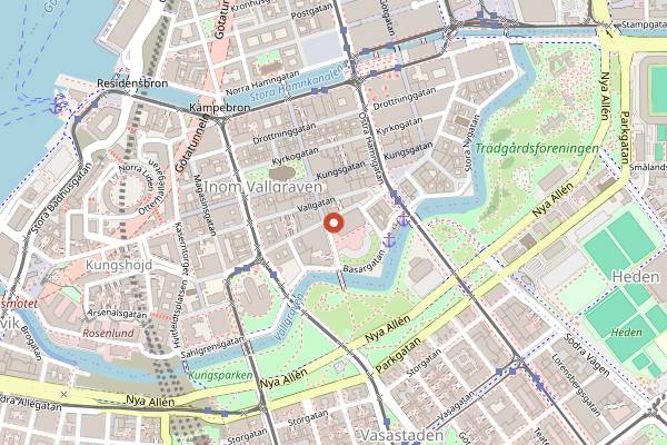 Map showing Bar Bulot in Gothenburg