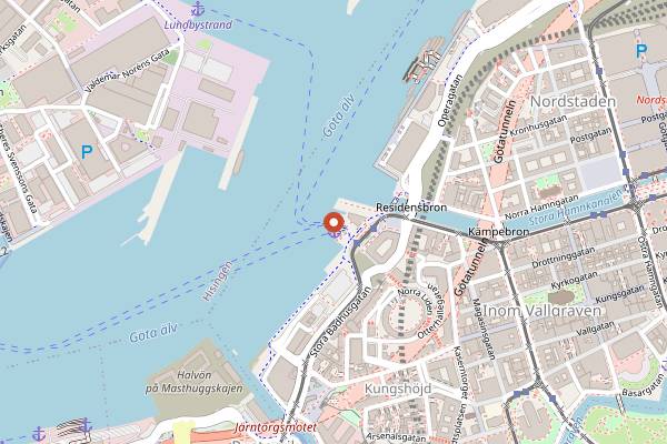 Map showing Archipelago Seafood Boat Tour in Gothenburg