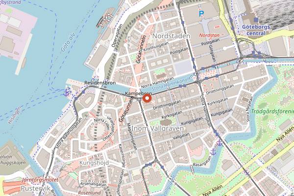 Map showing Michelin Dining Experience Tour in Gothenburg