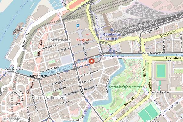 Map showing Tak Goteborg in Gothenburg