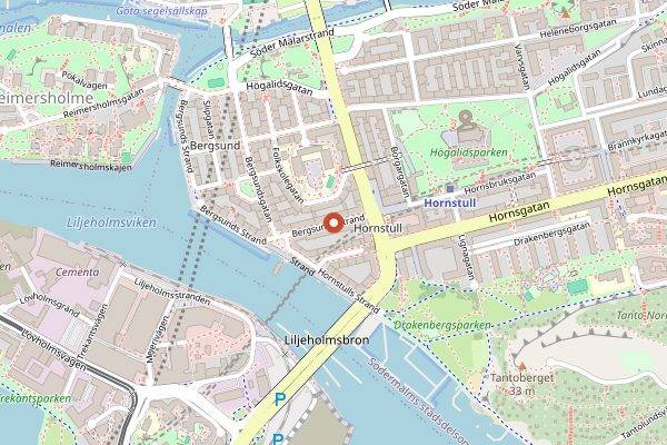 Map showing Il Caffè in Stockholm