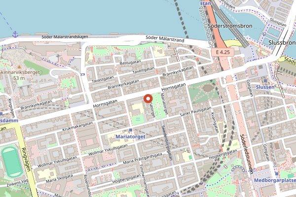 Map showing Kalf och Hansen in Stockholm