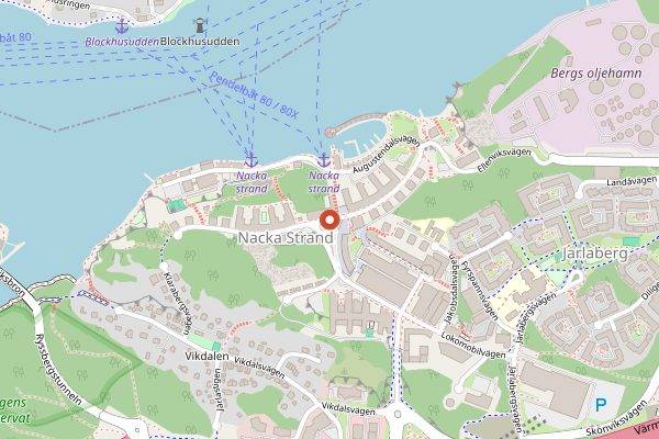 Map showing Stockholm Beer and Whisky Festival in Stockholm
