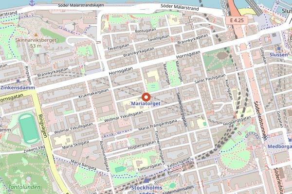 Map showing Food Tours Stockholm in Stockholm