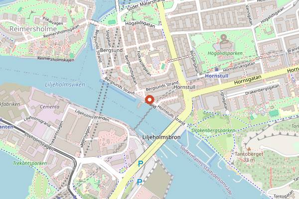 Map showing RÅDDA in Stockholm
