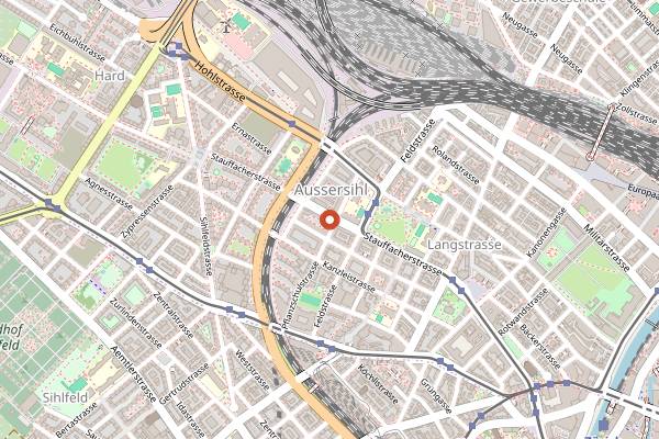 Map showing EquiTable in Zurich