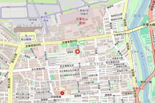 Map showing PAN Bakery in Taipei