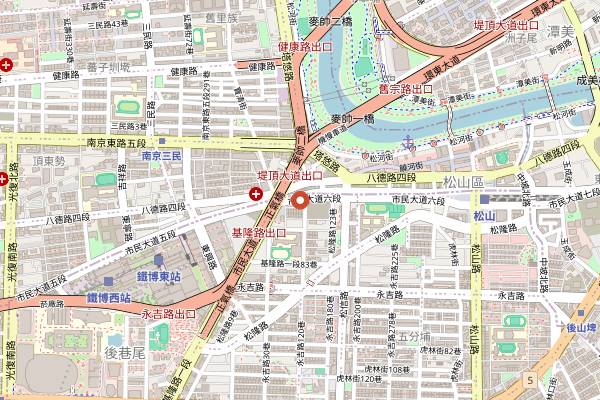 Map showing Bake Code Brunch in Taipei