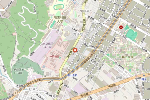 Map showing Coffee Sweet in Taipei