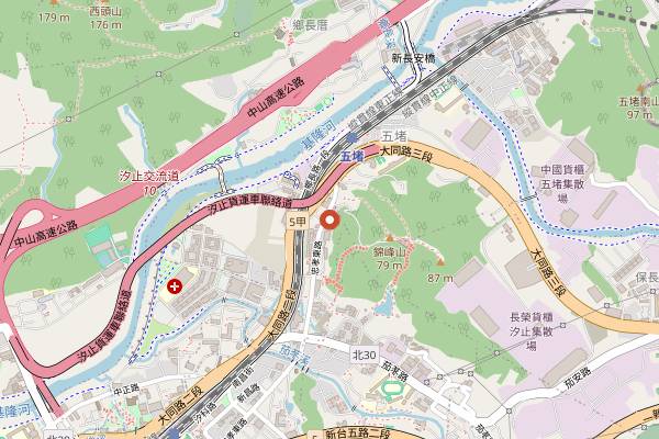 Map showing Instil Coffee in Taipei