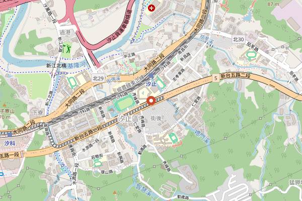 Map showing Simple Kaffa Flagship in Taipei