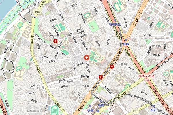 Map showing JL Studio Taipei in Taipei