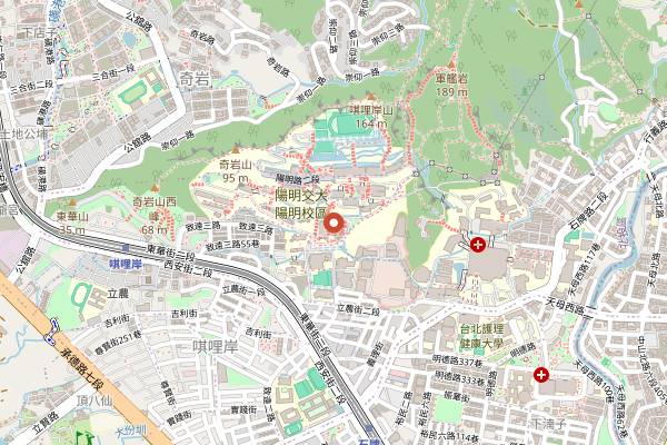 Map showing OMNI Nightclub in Taipei