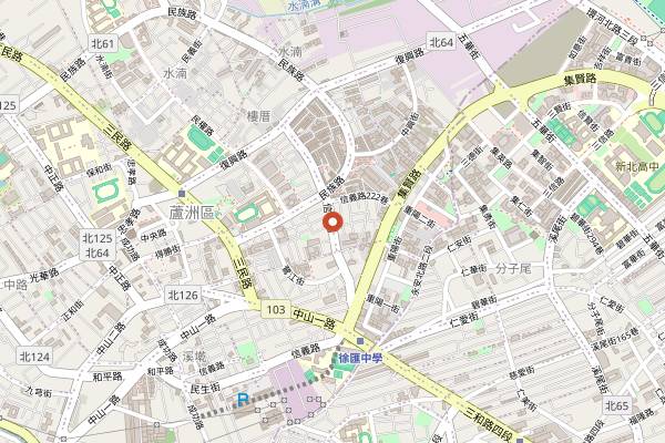Map showing Din Tai Fung Xinyi in Taipei