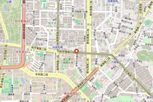 Map showing Shijia Baobao in Taipei
