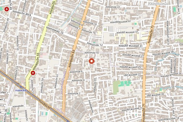 Map showing Mikkeller Bangkok in Bangkok