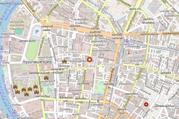 Map showing Mit Ko Yuan in Bangkok