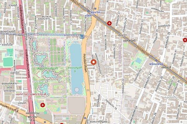 Map showing Ristr8to Bangkok in Bangkok