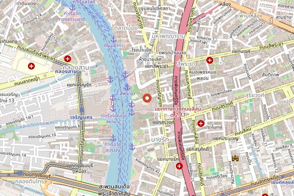 Map showing Withlocals in Bangkok