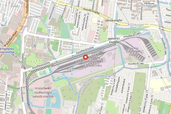 Map showing Onyx Bangkok in Bangkok