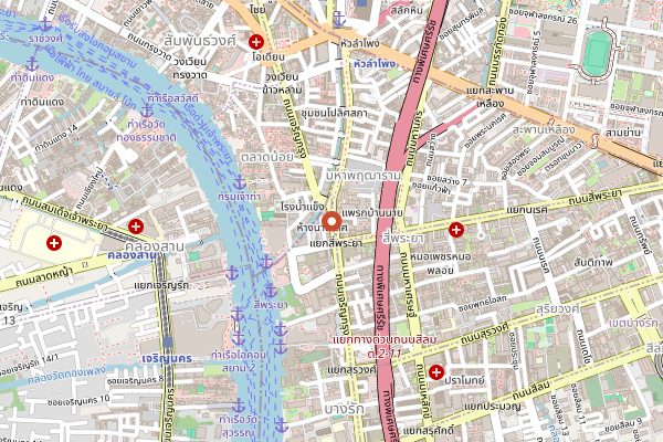 Map showing 80/20 in Bangkok