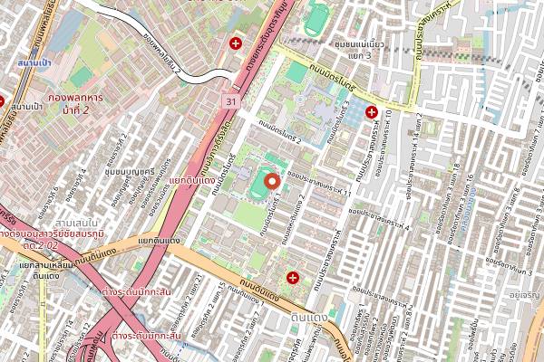 Map showing Italthai Cellar at Amari Bangkok in Bangkok