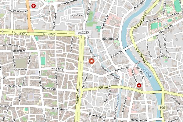 Map showing Gateway Coffee Roasters in Chiang Mai