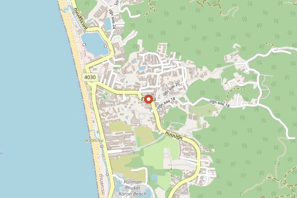 Map showing Cannelle Kata - Bakery & Co. in Phuket