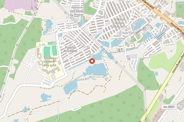 Map showing Lob Baan in Phuket