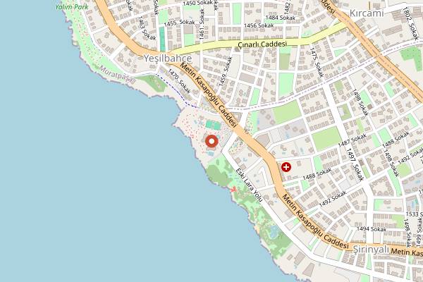 Map showing The 251 Soul in Antalya