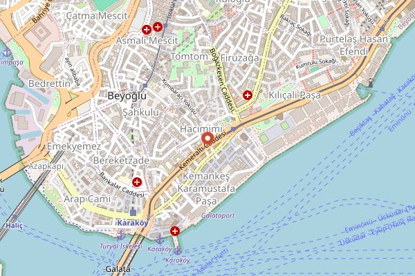 Map showing Van Kahvaltı Evi in Istanbul
