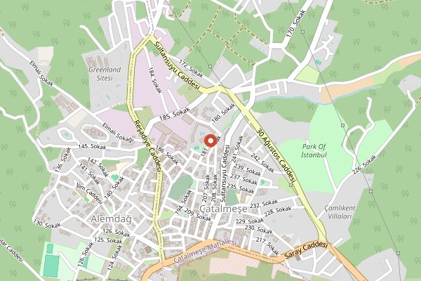 Map showing Le Cordon Bleu Istanbul in Istanbul