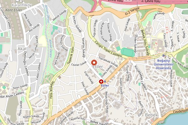 Map showing Bi Nevi Deli in Istanbul