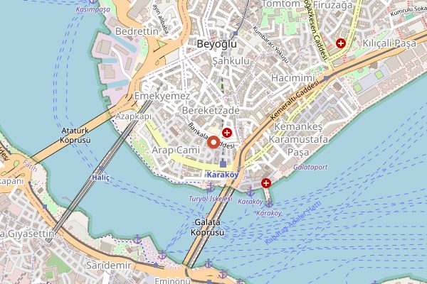 Map showing Neolokal in Istanbul