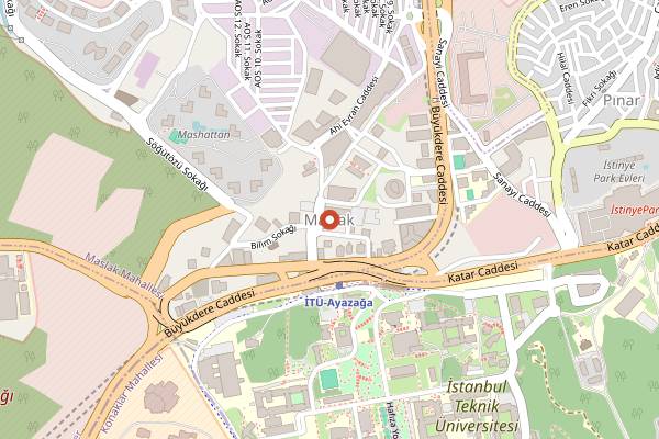 Map showing Klein Phönix in Istanbul