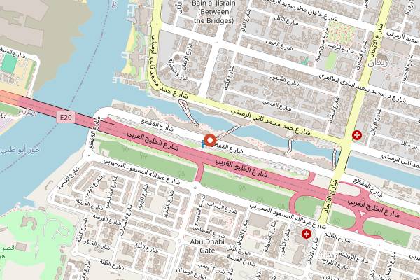 Map showing Otaku in Abu Dhabi
