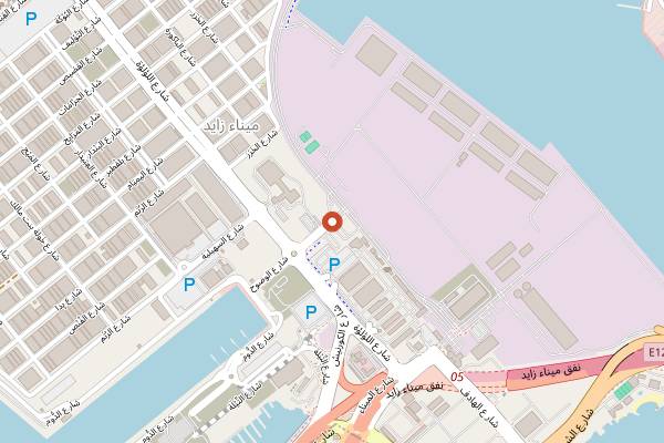 Map showing Asyak Grill in Abu Dhabi