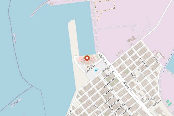 Map showing Auro Coffee in Abu Dhabi