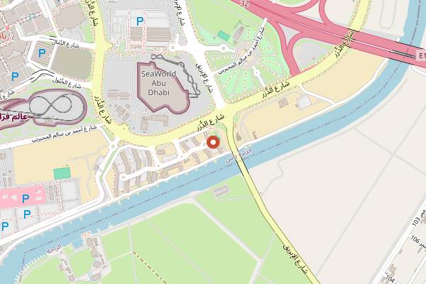 Map showing Laura Coffee and Bakery in Abu Dhabi