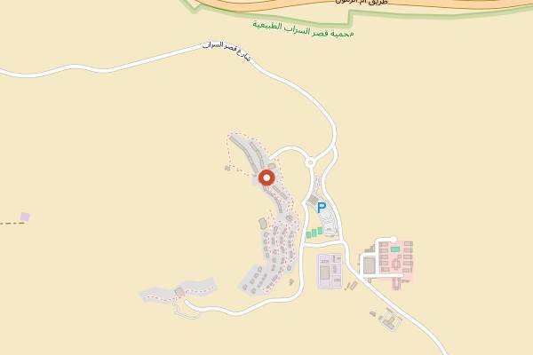 Map showing Spice Spoons at Qasr Al Sarab Desert Resort by Anantara in Abu Dhabi
