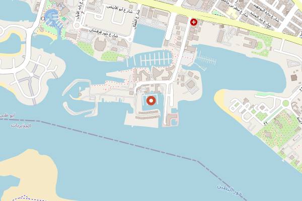 Map showing Market at EDITION in Abu Dhabi