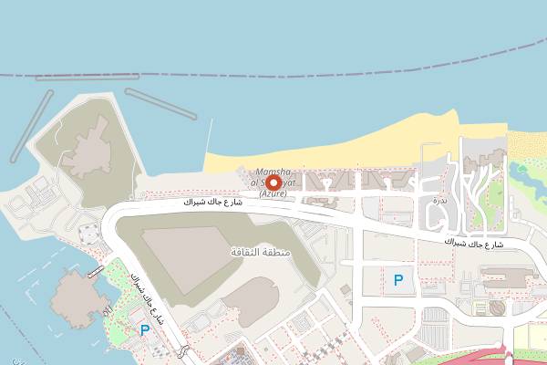 Map showing Antonia in Abu Dhabi