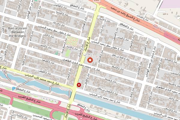 Map showing Tazal in Abu Dhabi