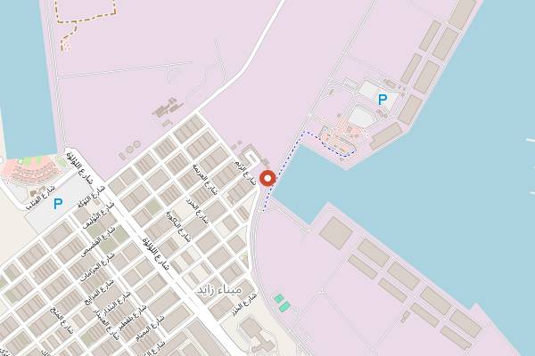 Map showing TETTO in Abu Dhabi