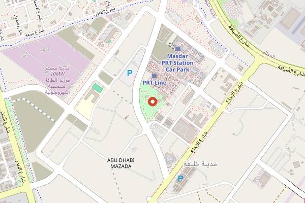 Map showing House of Dim Sum in Abu Dhabi