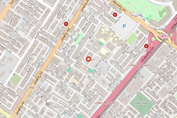 Map showing Cherry House in Dubai
