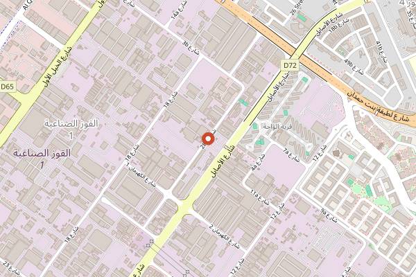 Map showing Rise Bakehouse in Dubai