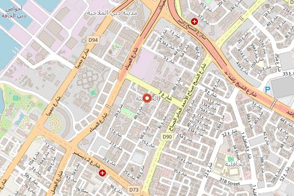 Map showing Special Kabab Iranian Restaurant in Dubai