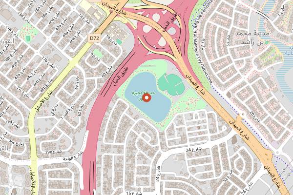 Map showing Lazy Cat in Dubai