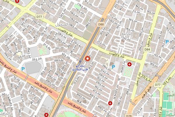 Map showing China Bistro in Dubai
